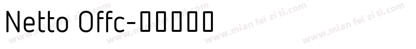 Netto Offc字体转换